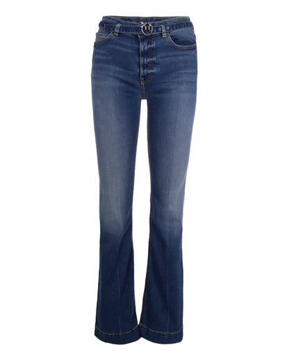 Jeans Flora Flared Medium Dark Wash
