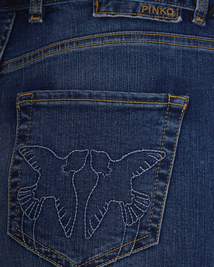 Jeans Flora Flared Medium Dark Wash