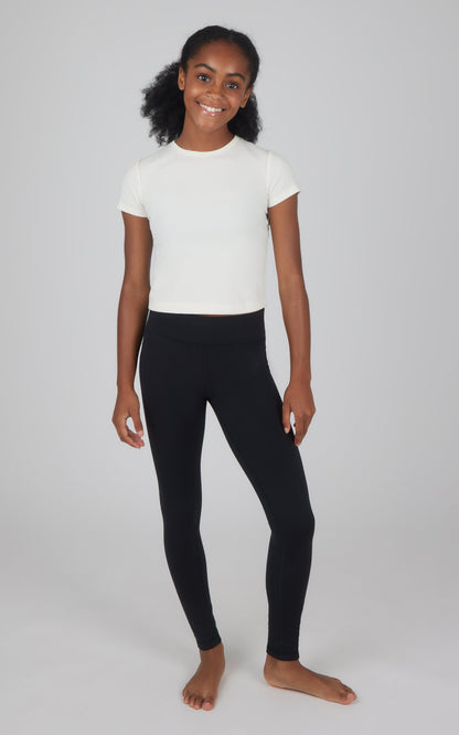 Girls 2 PK Polarlux Everyday Cargo Pocket Legging + Everyday Basic Legging
