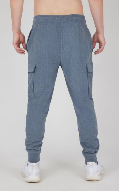 Mens Ultra Melange James Fleece Cargo Jogger