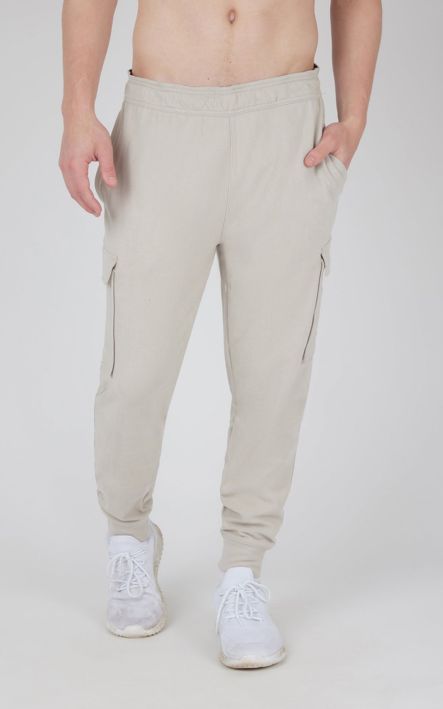 Mens Ultra Melange James Fleece Cargo Jogger