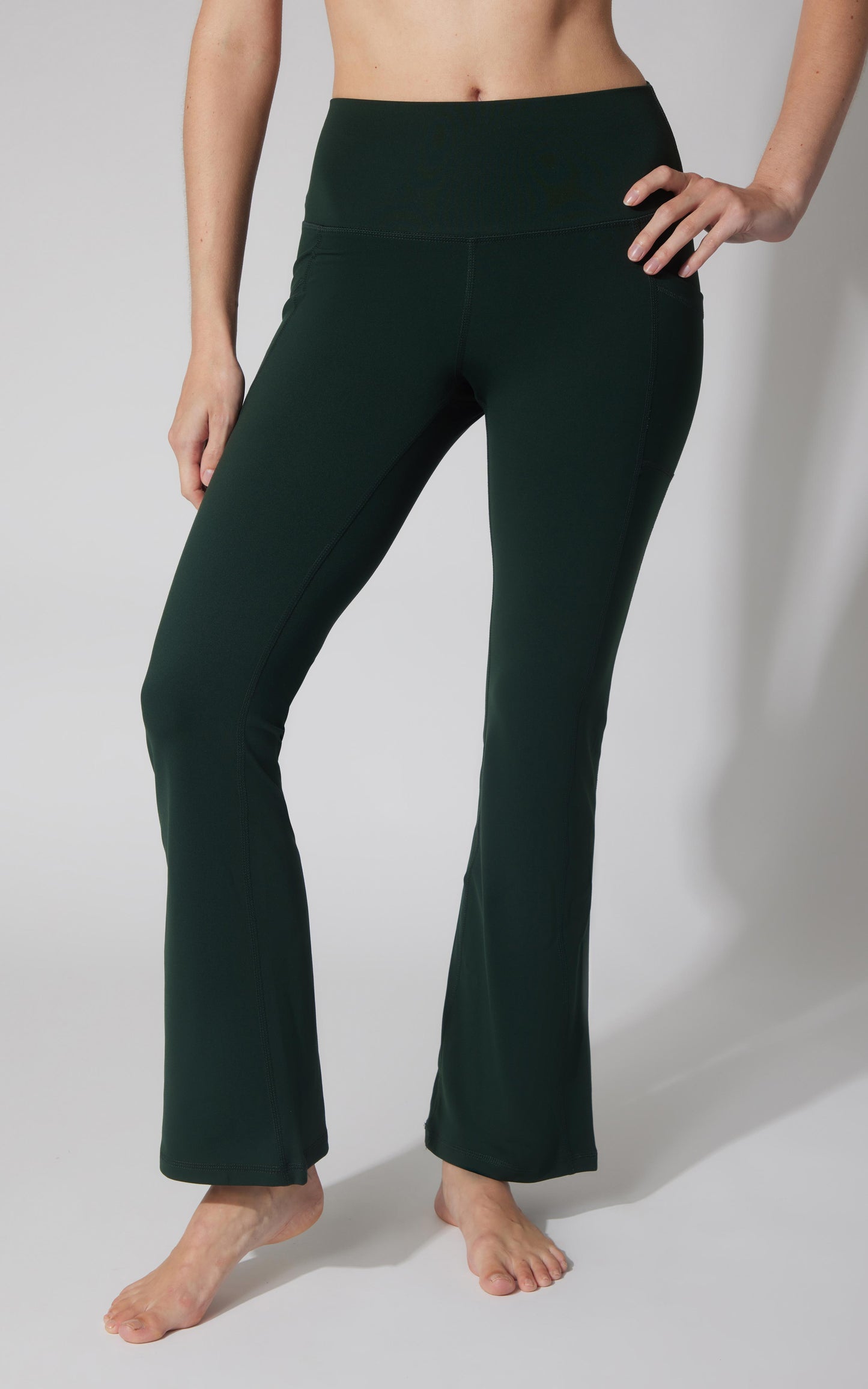 Polarlux Tribeca Elastic Free 29.5" Side Pocket Flare Leg Pant