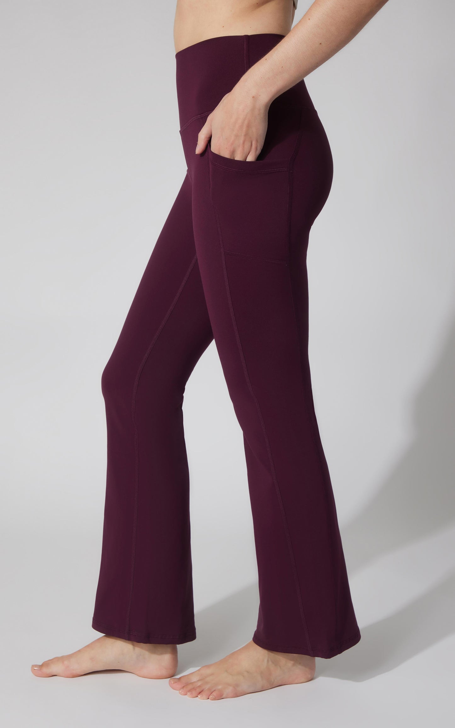 Polarlux Tribeca Elastic Free 29.5" Side Pocket Flare Leg Pant