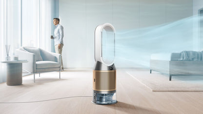 Dyson Purifier Humidify+Cool PH2 De-NOx Tower in White/Gold