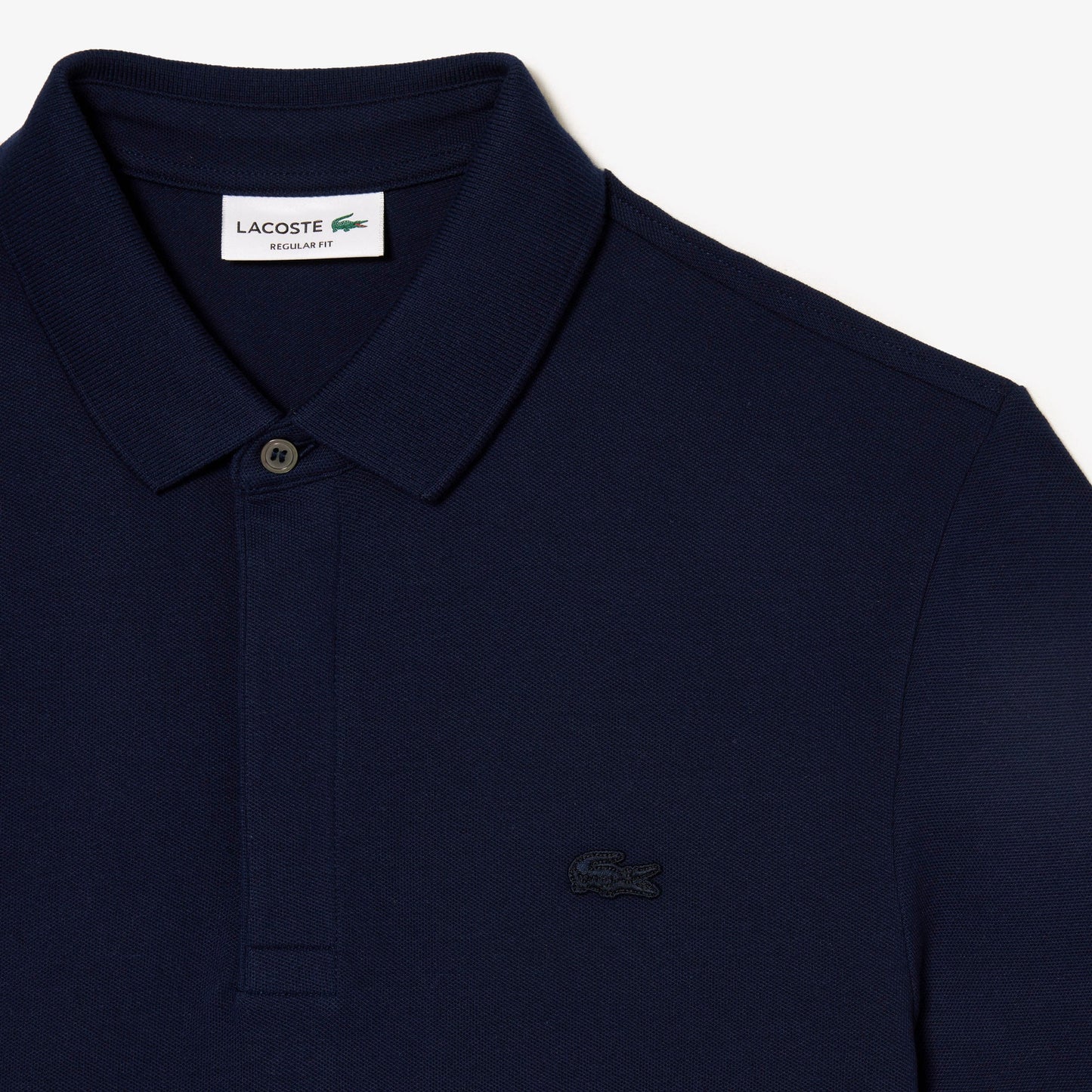 Lacoste Regular Fit Paris Stretch Polo - Navy