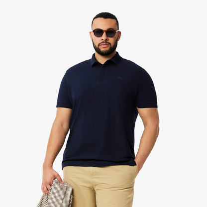 Lacoste Regular Fit Paris Stretch Polo - Navy