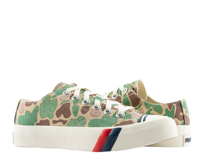 Pro-Keds Lo Sneakers — Royal/Camo/Olive