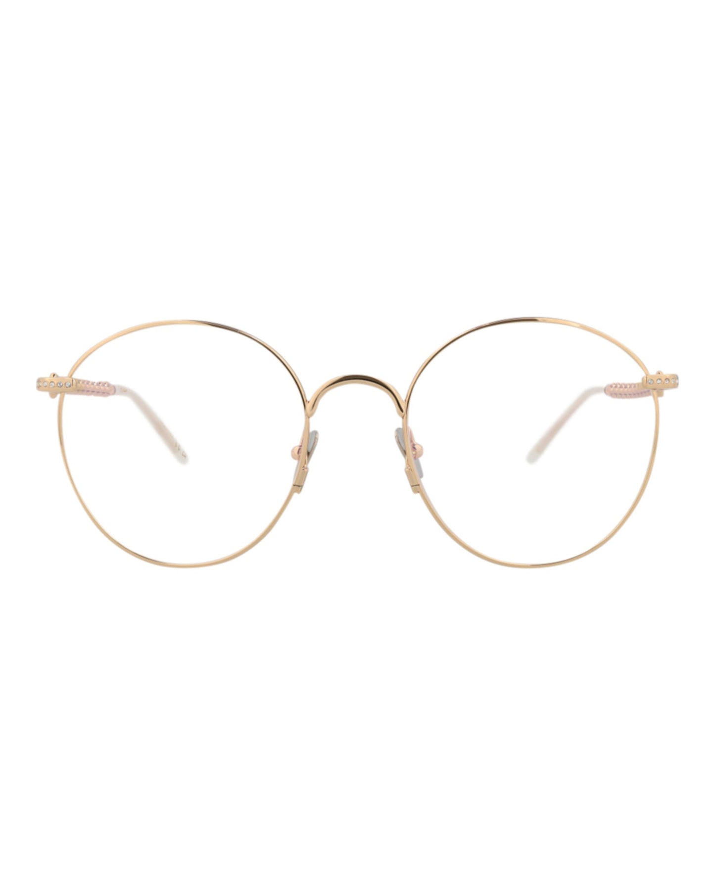 Pomellato Round-Frame Metal Optical Frames by Carro Luxury Maison