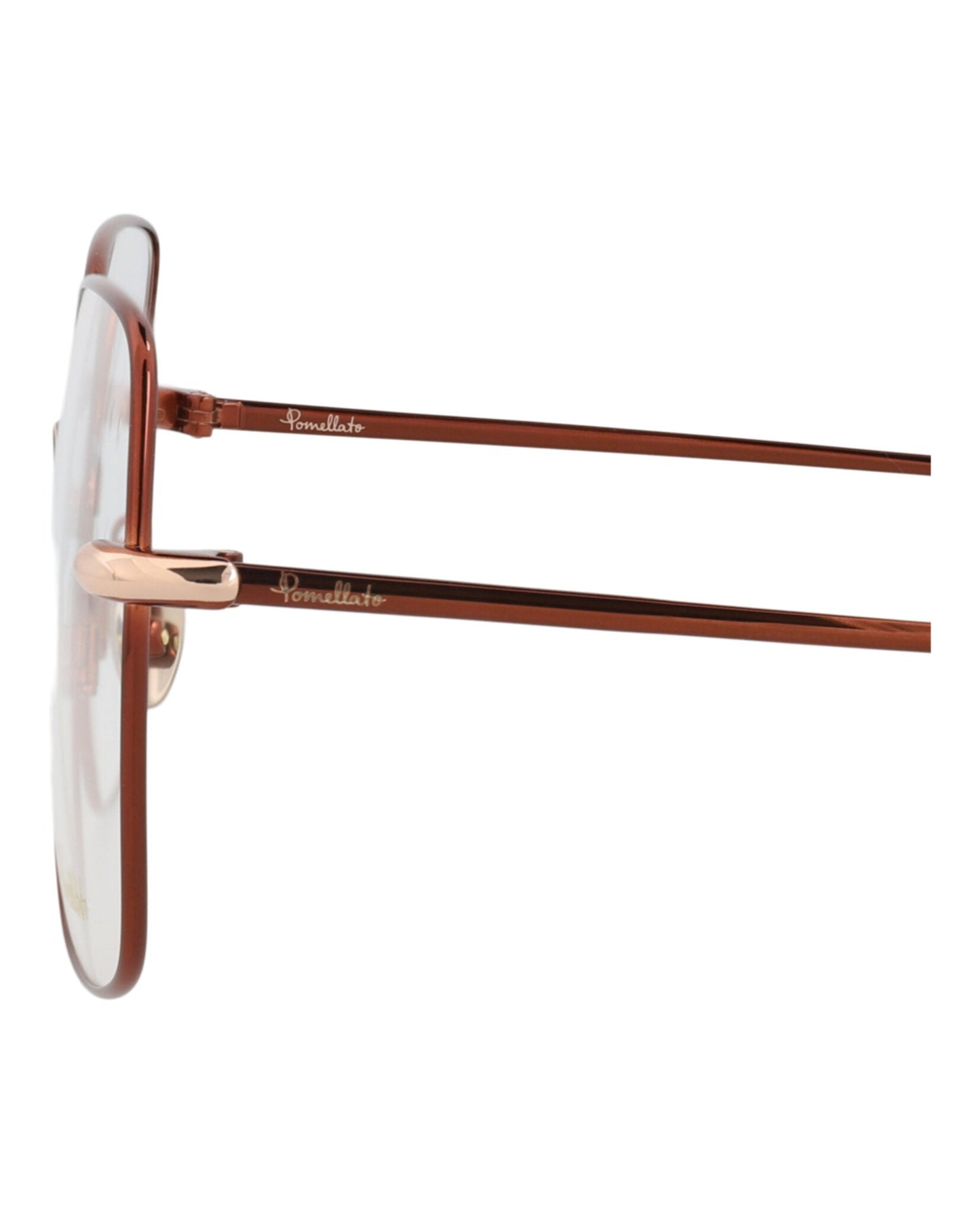 Pomellato Square-Frame Metal Optical Frames by Carro Luxury Maison