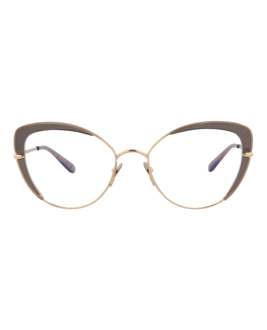 Pomellato Cat Eye-Frame Metal Optical Frames by Carro Luxury Maison