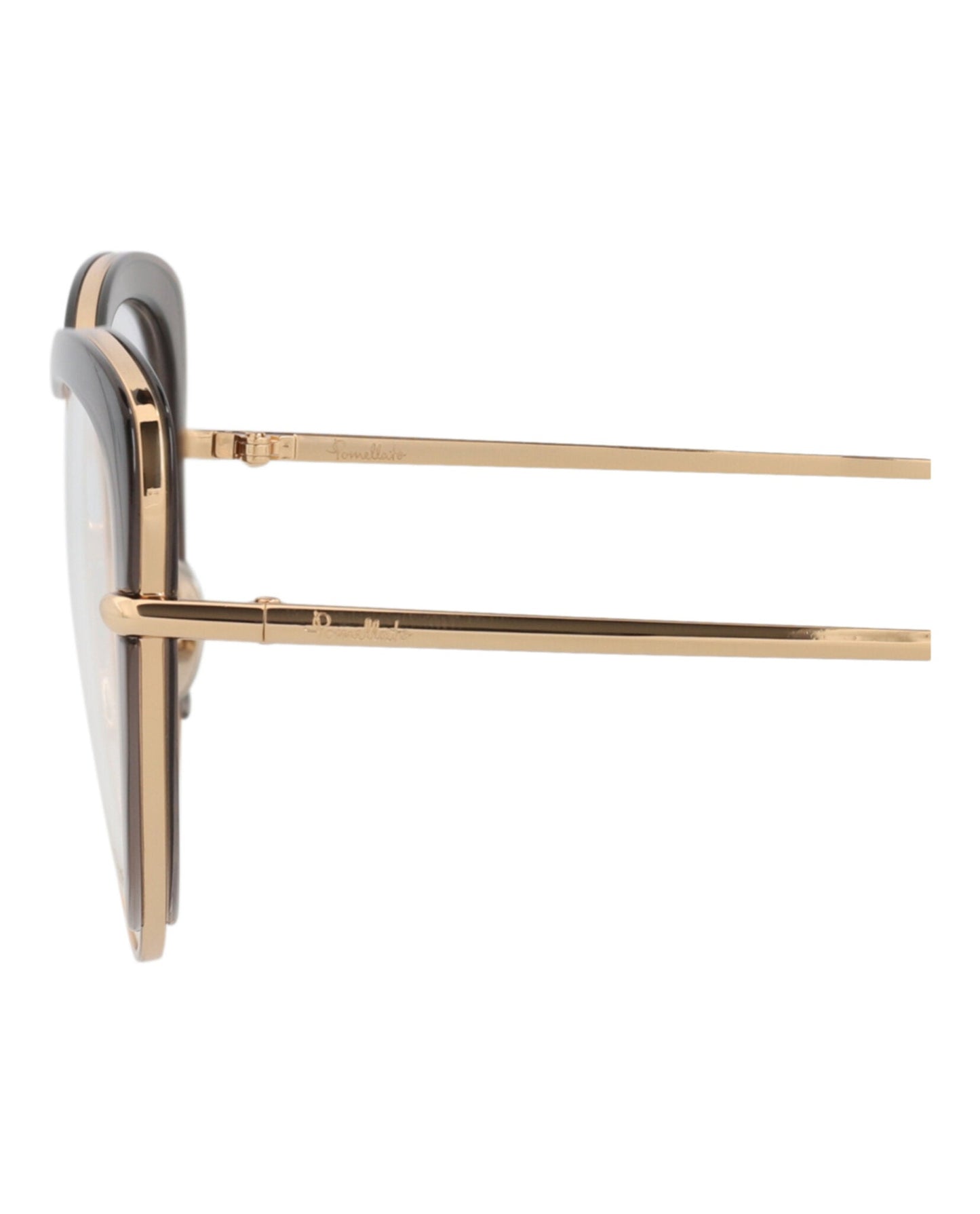 Pomellato Cat Eye-Frame Metal Optical Frames by Carro Luxury Maison