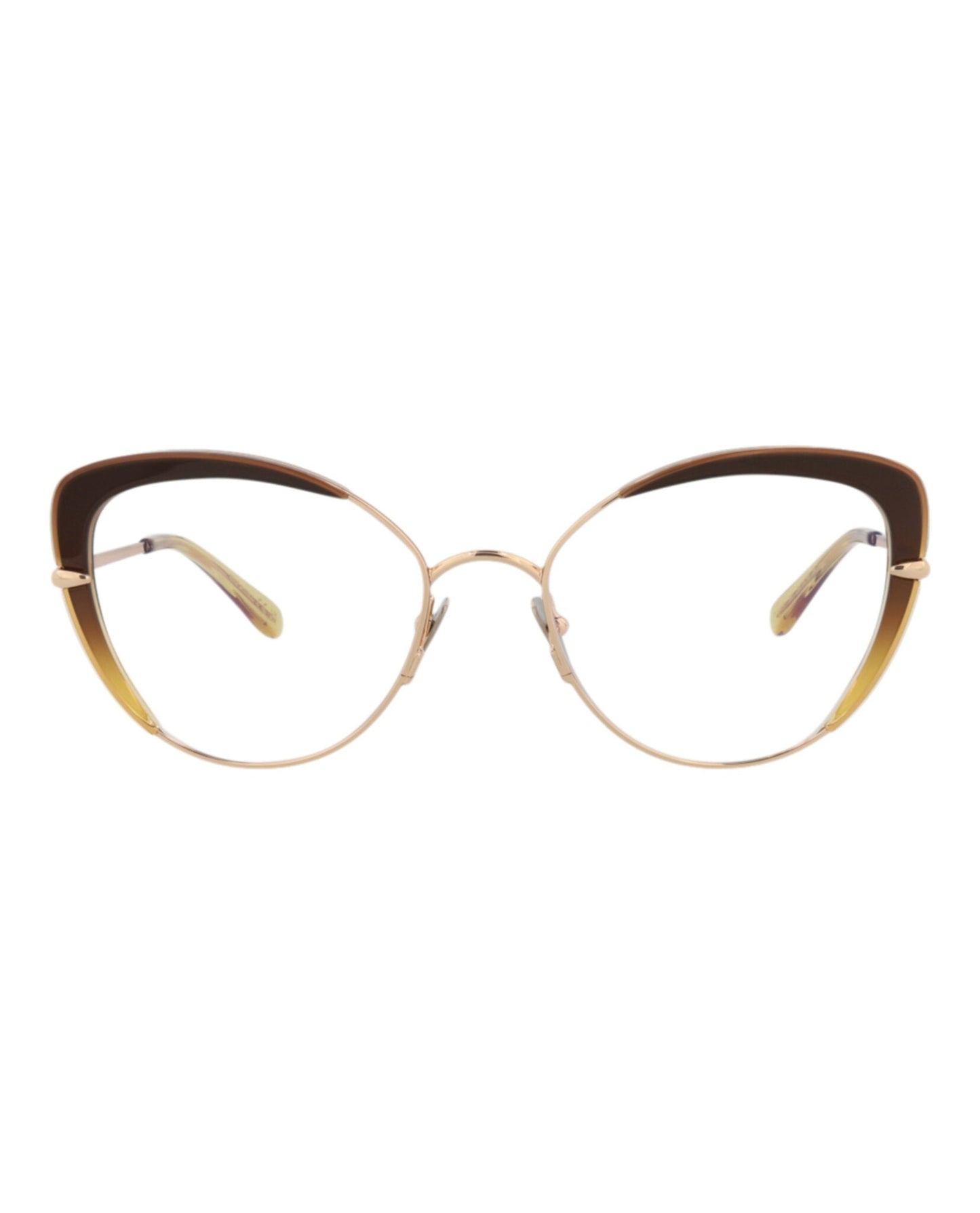 Pomellato Cat Eye-Frame Metal Optical Frames by Carro Luxury Maison