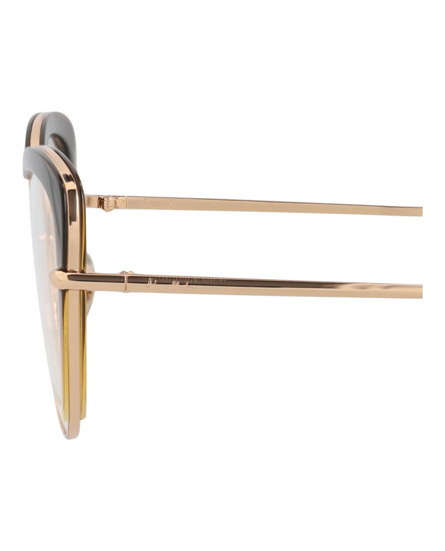 Pomellato Cat Eye-Frame Metal Optical Frames by Carro Luxury Maison