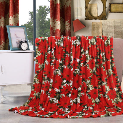 Elegant Comfort 50" x 60" Holiday Velvet Plush Blanket Throw - 50 x 60 inches