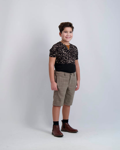 Leopard Dolman Tee