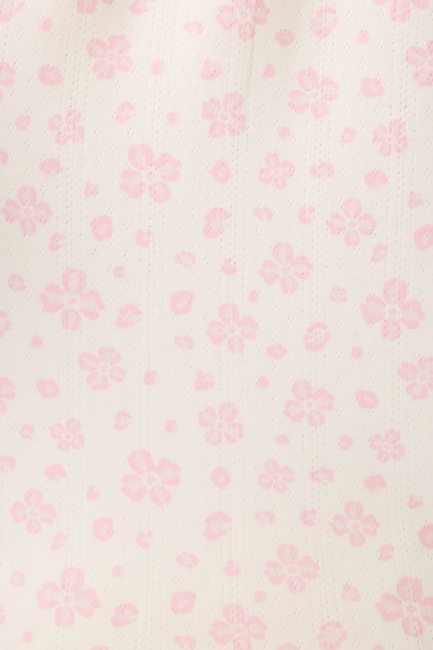 Pretty Petals Sweet Pink Floral Print Long PJ Set