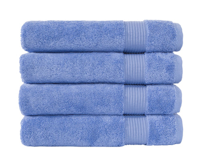Amadeus Luxury Turkish Cotton Hotel Collection Quick Drying Bath Towels - 4 Pieces - Classic Turkish Towels
