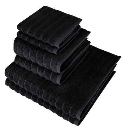 Shimmer Brampton Luxury Turkish Cotton Towel Set of 6 - Classic Turkish Towels
