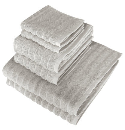 Shimmer Brampton Luxury Turkish Cotton Towel Set of 6 - Classic Turkish Towels