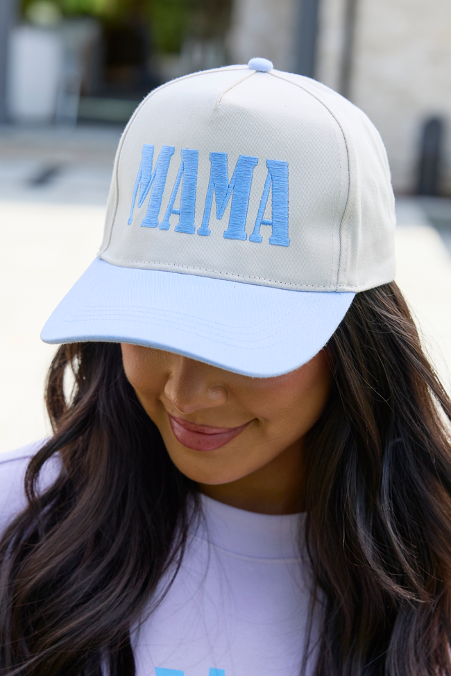 Mama Blue Trucker Hat