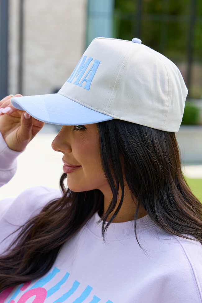 Mama Blue Trucker Hat