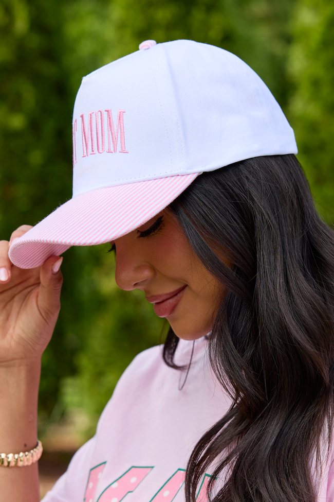 Cat Mom Pink Hat