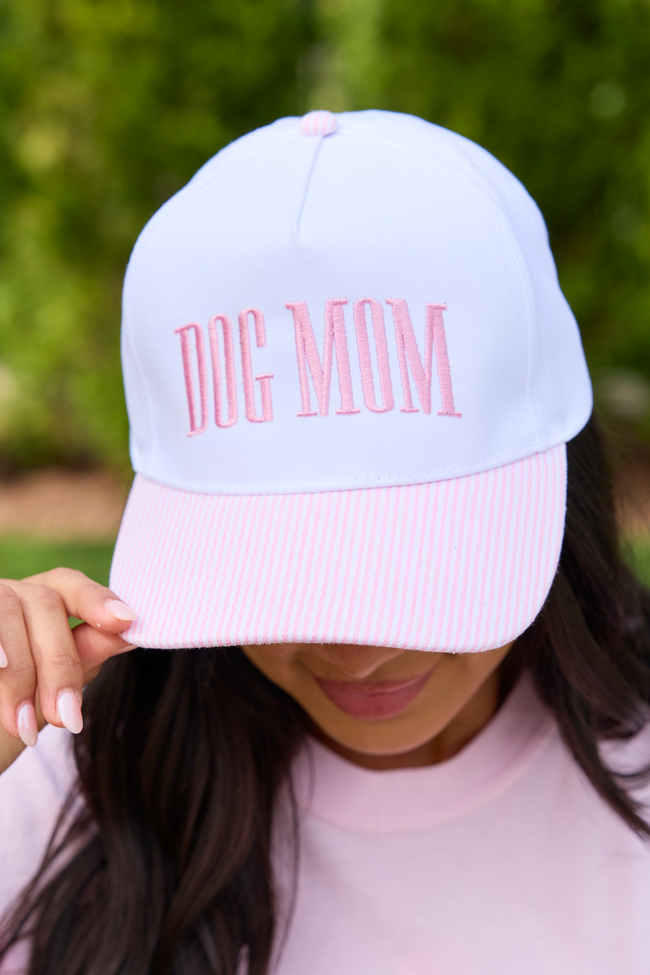 Dog Mom Pink Hat
