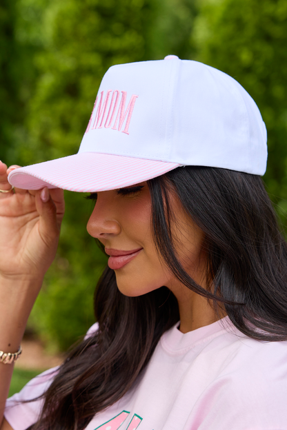 Dog Mom Pink Hat
