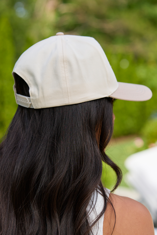 Cool Mom Beige Trucker Hat