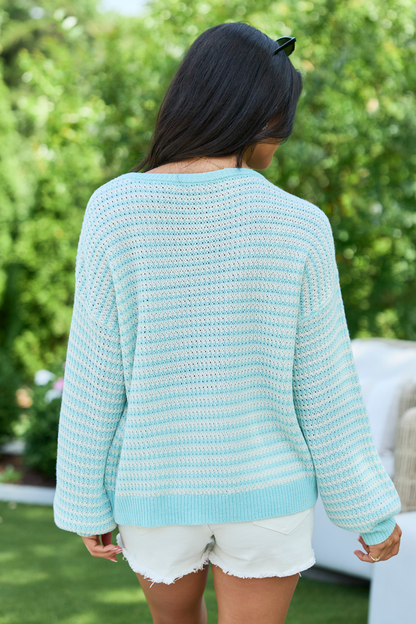 Lennon Light Mint Sweater