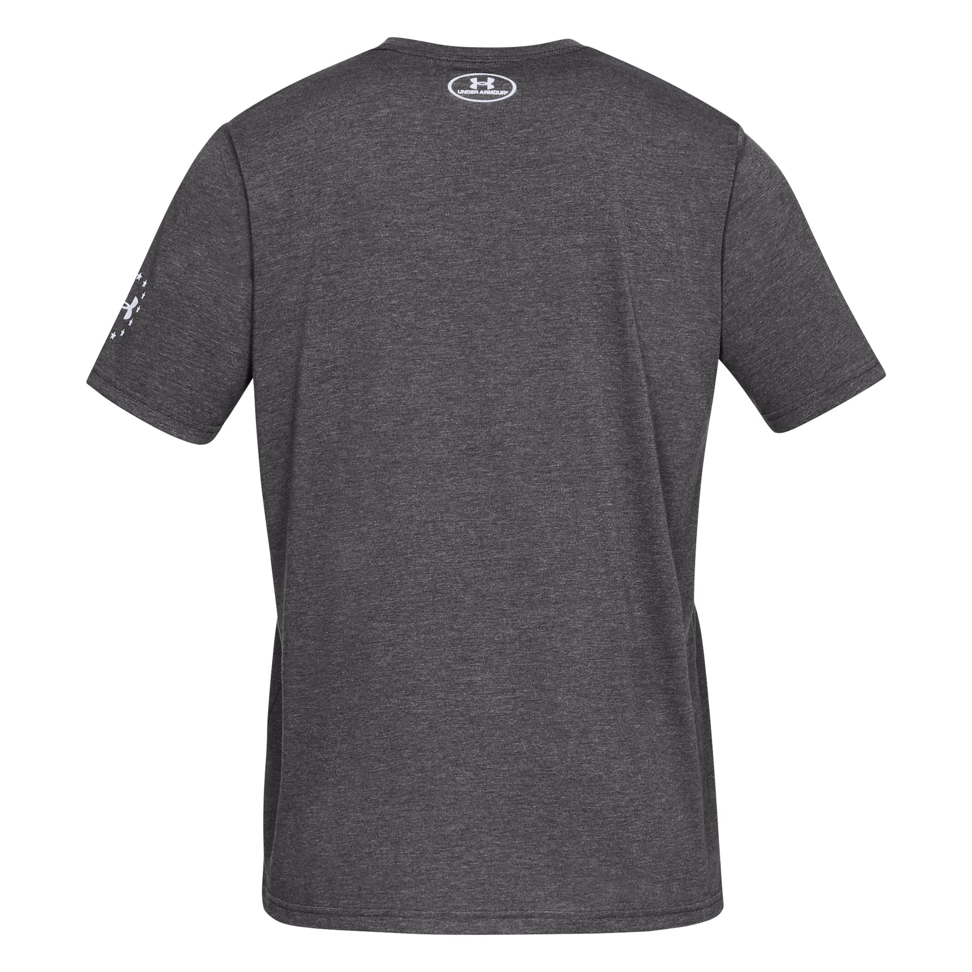 Charcoal Medium Heather-White-