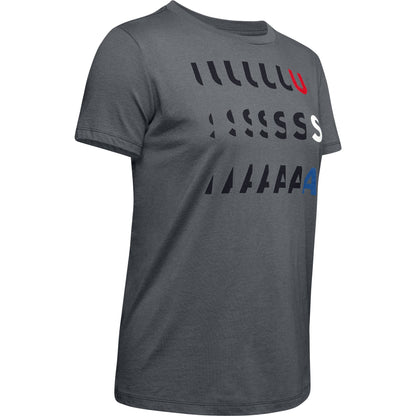 Under Armour Women's Freedom Usa Glitch T