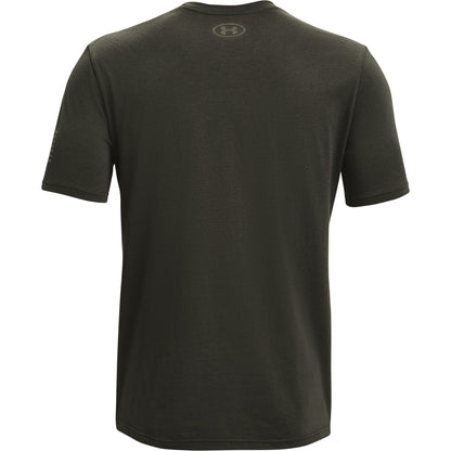 Under Armour Men's Freedom Chest Flag T-Shirt T-Shirts