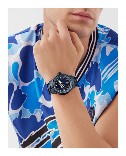 Blue-