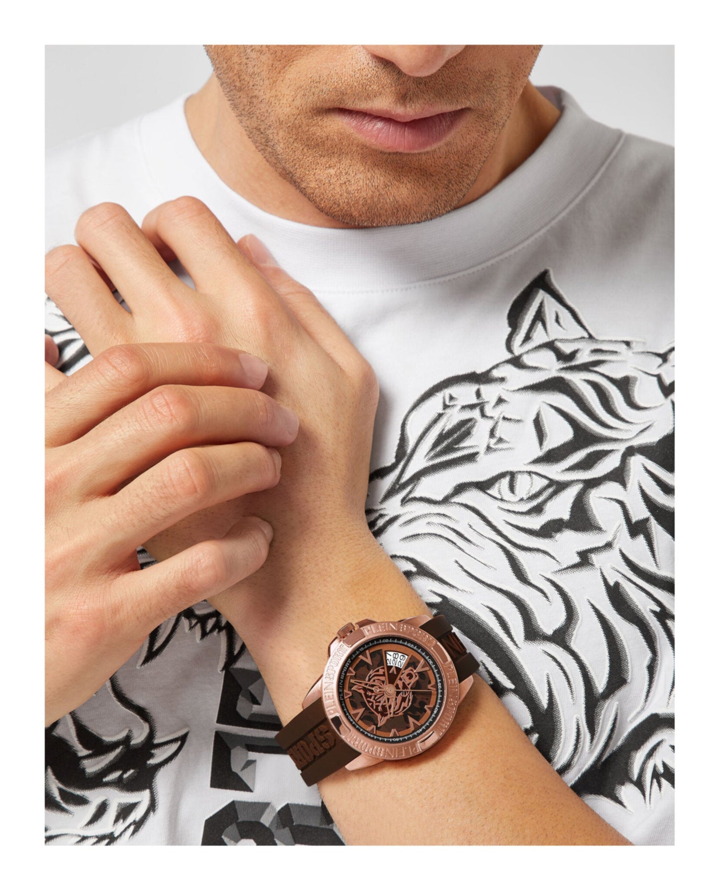 Plein Sport Touchdown Silicone Watch