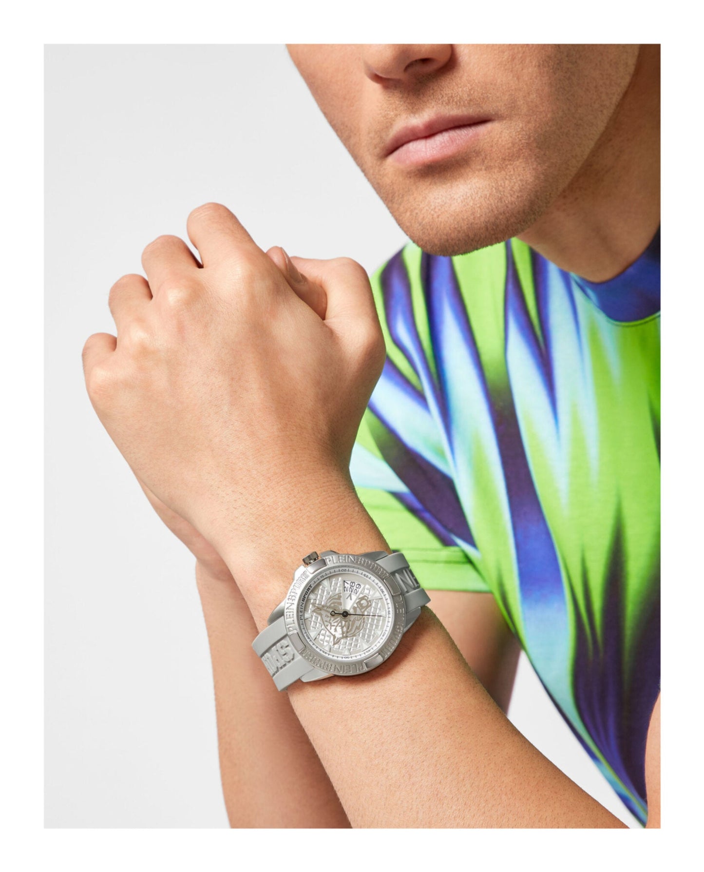 Plein Sport Touchdown Silicone Watch
