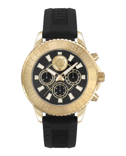 Plein Sport Glam Chrono Silicone Watch