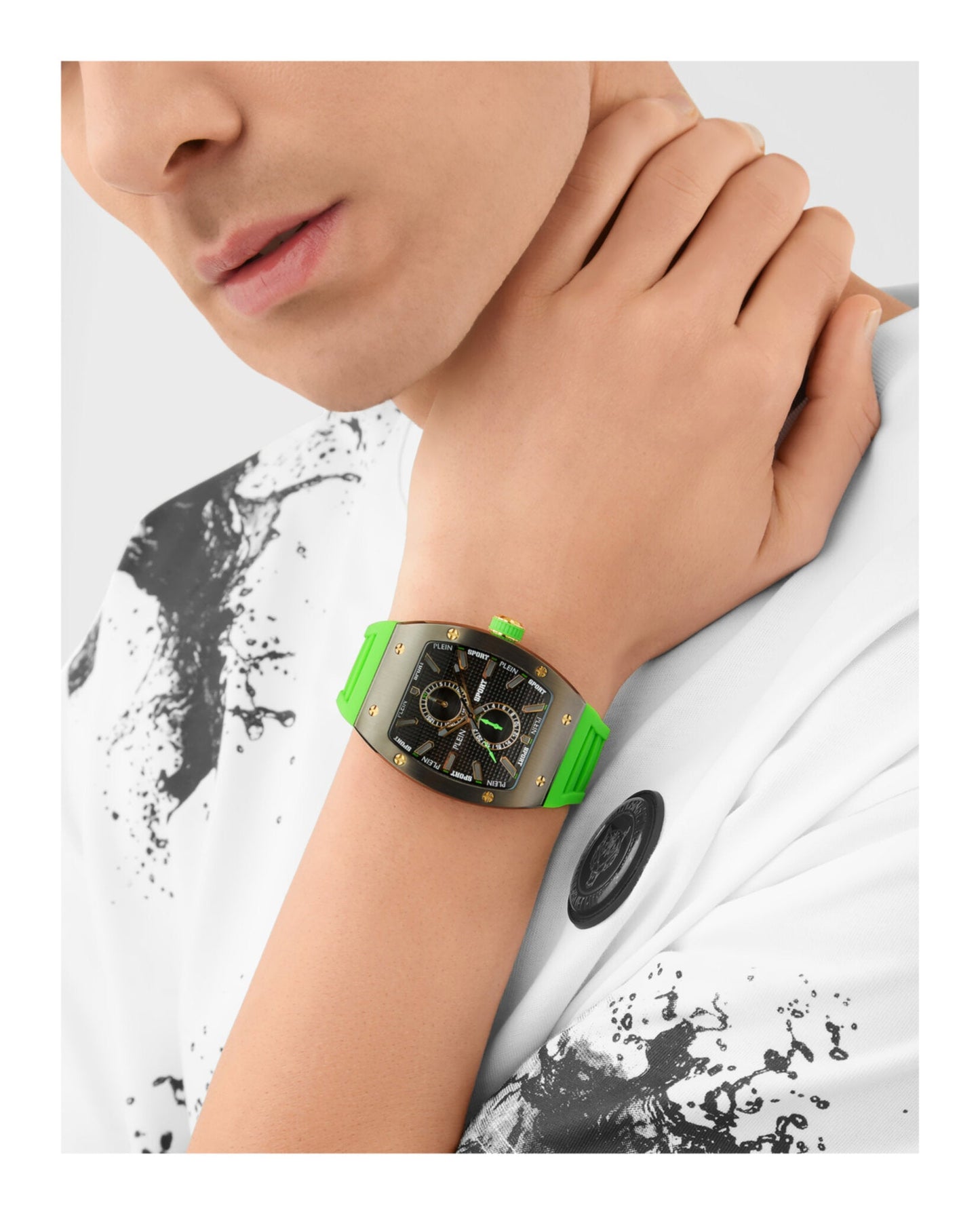 Plein Sport Stormbreaker Silicone Watch