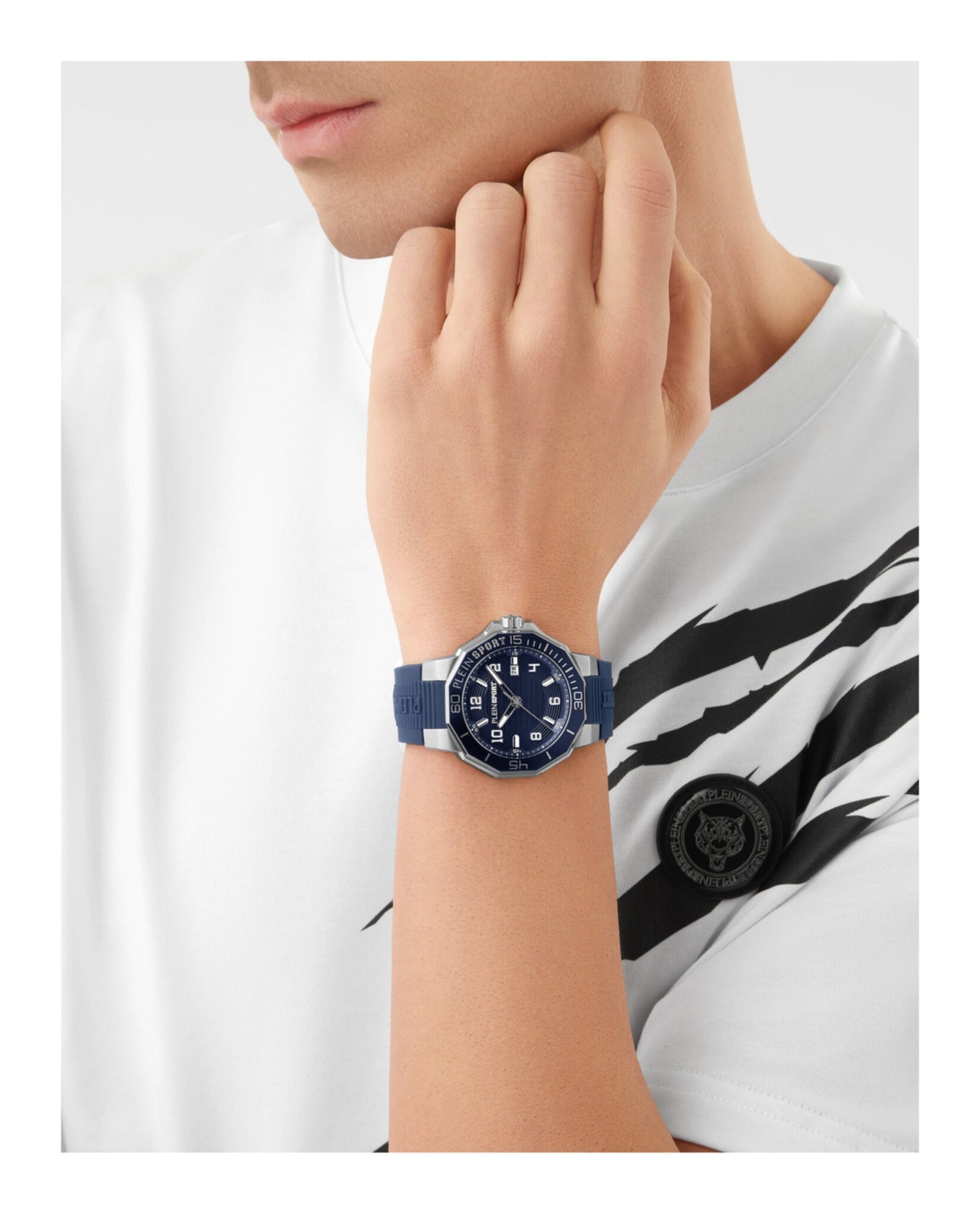 Plein Sport Titan Silicone Watch