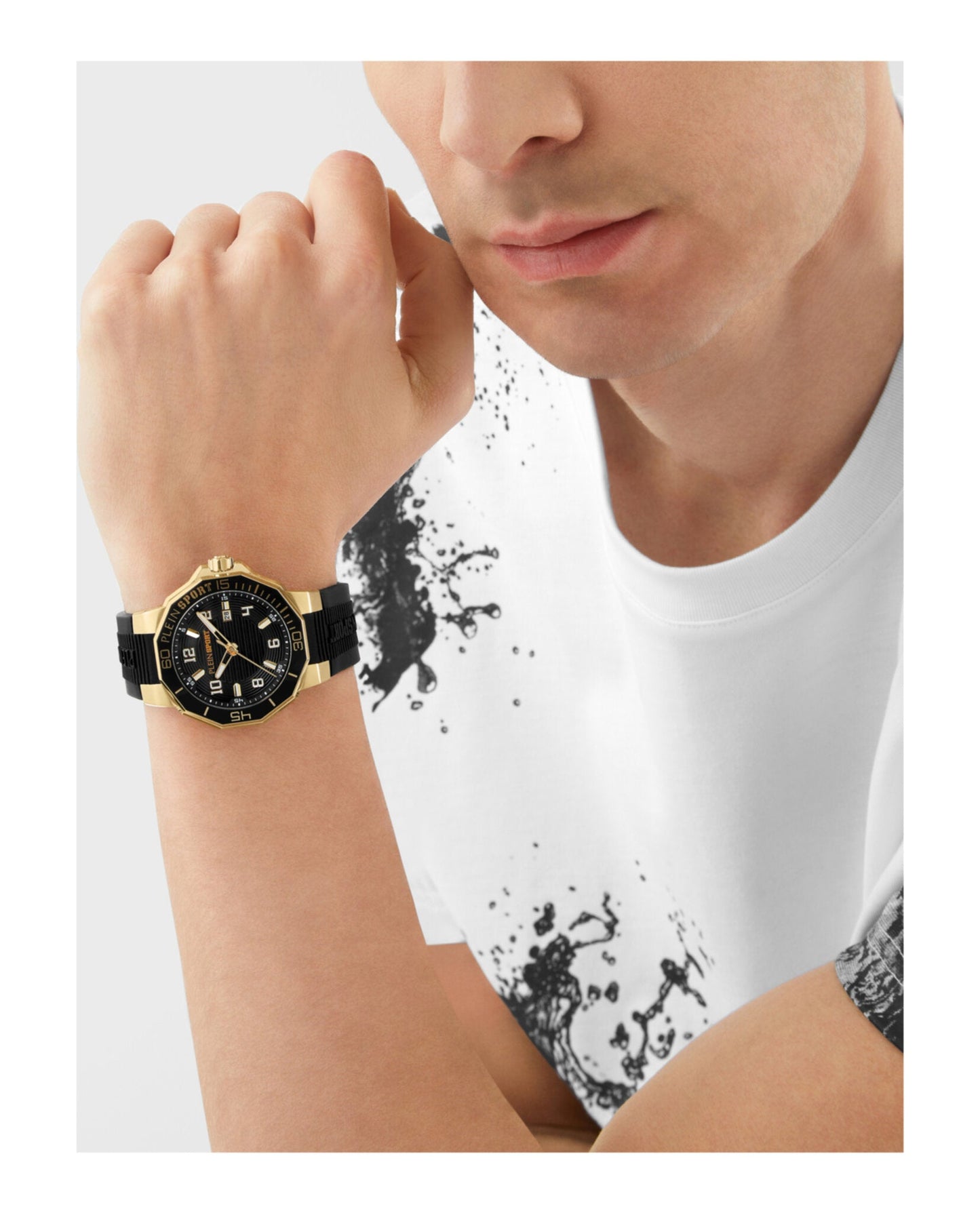 Plein Sport Titan Silicone Watch