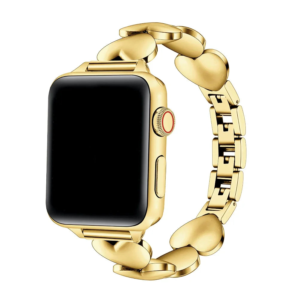Aphrodite Heart Stainless Steel Band for Apple Watch