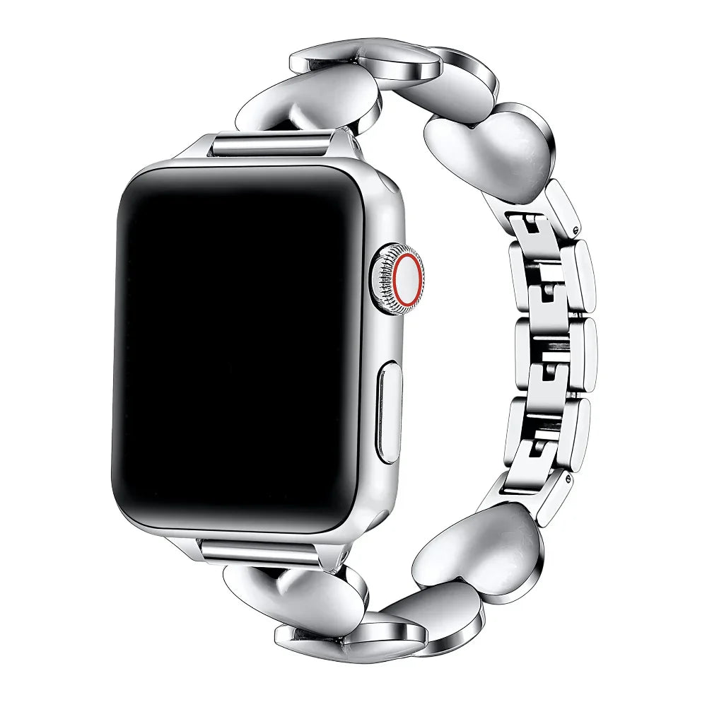 Aphrodite Heart Stainless Steel Band for Apple Watch