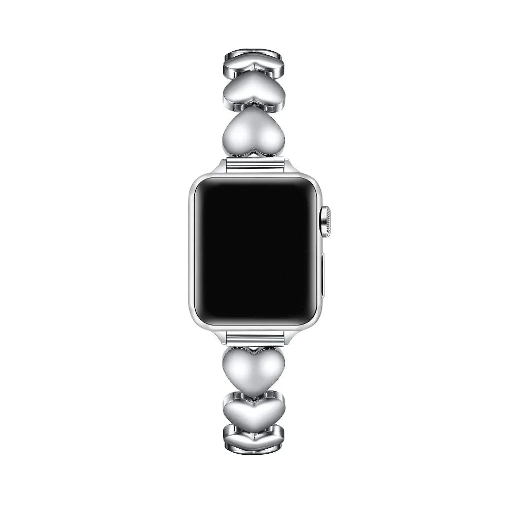 Aphrodite Heart Stainless Steel Band for Apple Watch