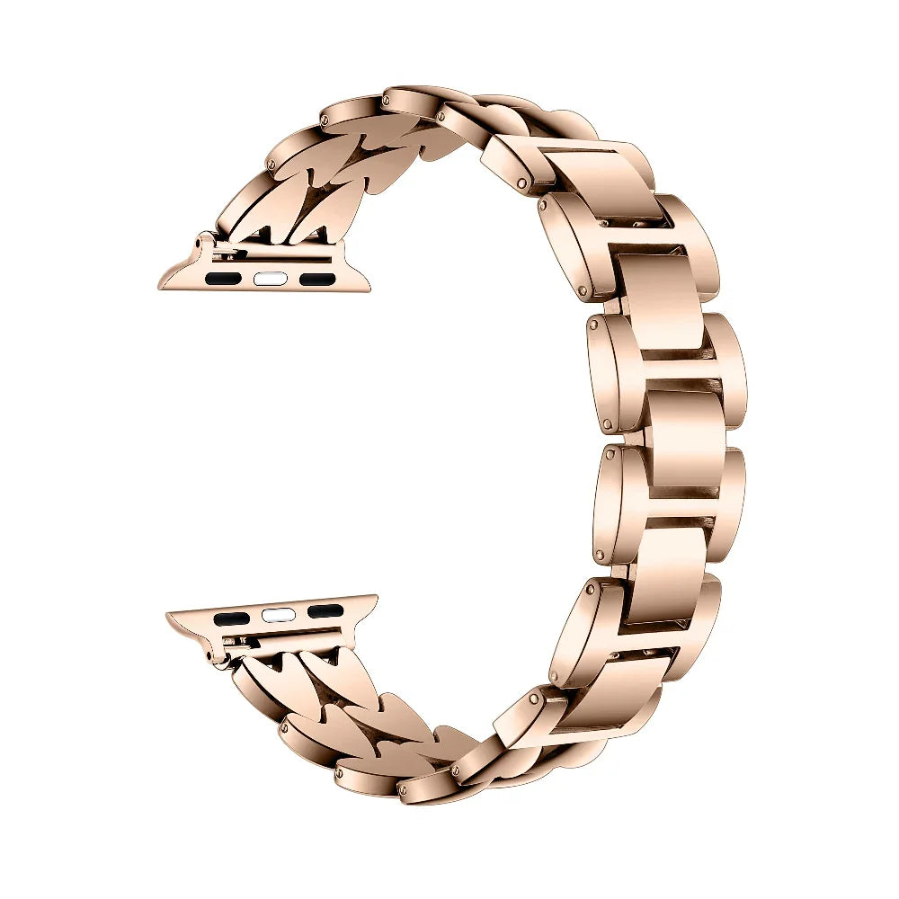Crush Stainless Steel Heart Band for Apple Watch