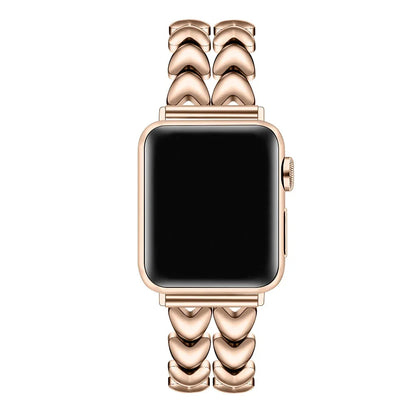 Crush Stainless Steel Heart Band for Apple Watch