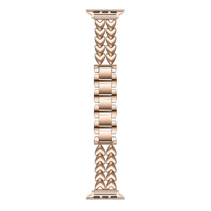 Crush Stainless Steel Heart Band for Apple Watch