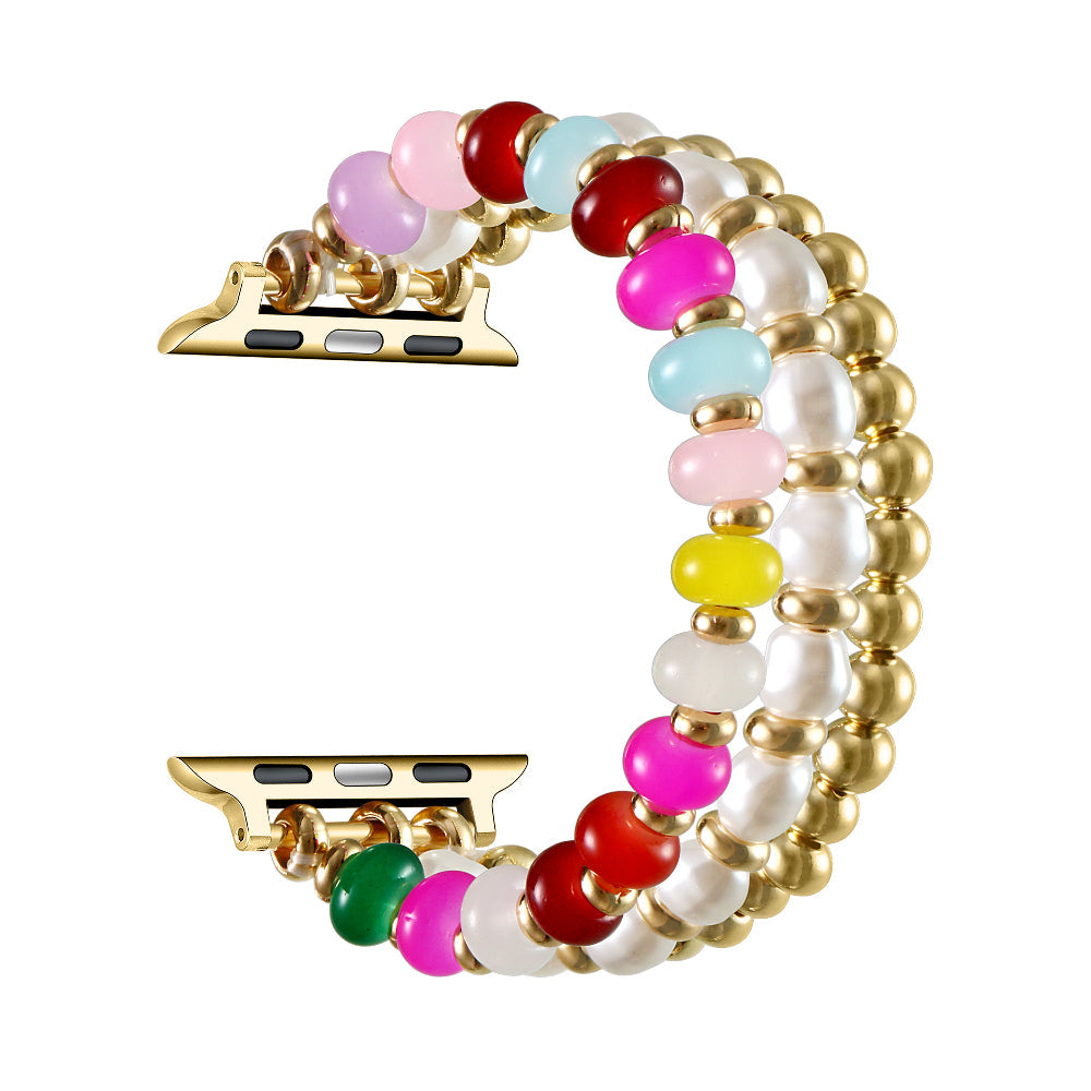 Jasmine Beaded Band for Apple Watch