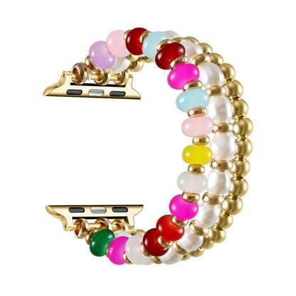 Jasmine Beaded Band for Apple Watch