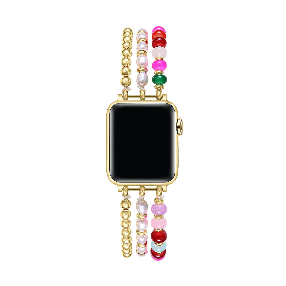 Jasmine Beaded Band for Apple Watch