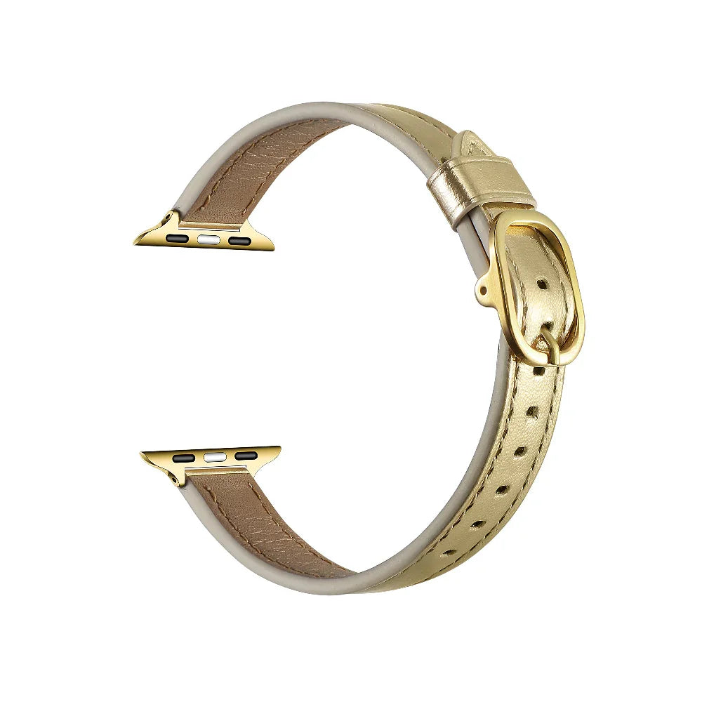 Carmen Skinny Leather Band for Apple Watch